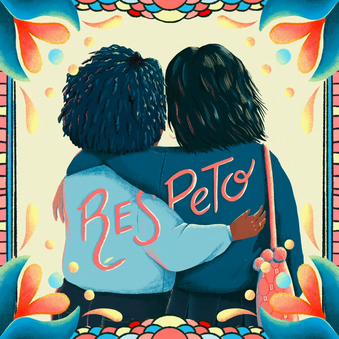 Respeto by Katty Huertas — from first sketch to final color.