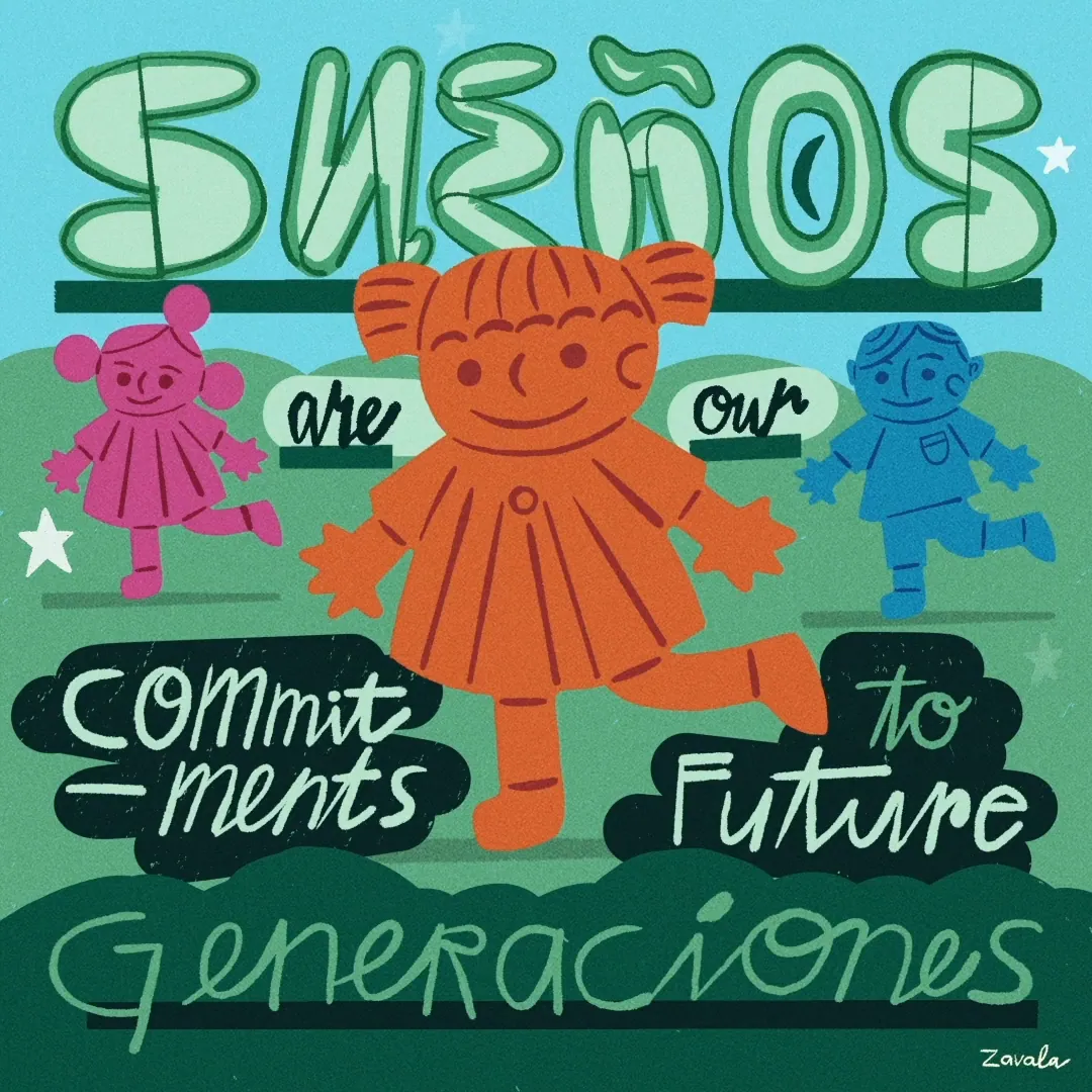 Sueños by Florencio Zavala — from first sketch to final color.